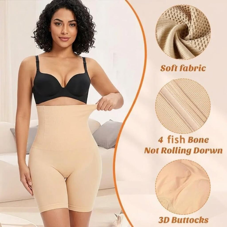 Women's High-Waisted Tummy Control Shaping Briefs